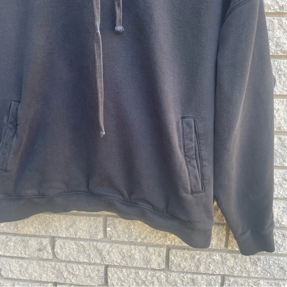 Sanctuary Black Graphic Hoodie Large